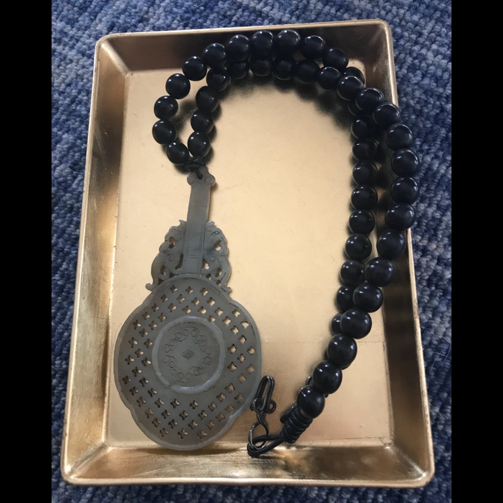 Stunning jade necklace